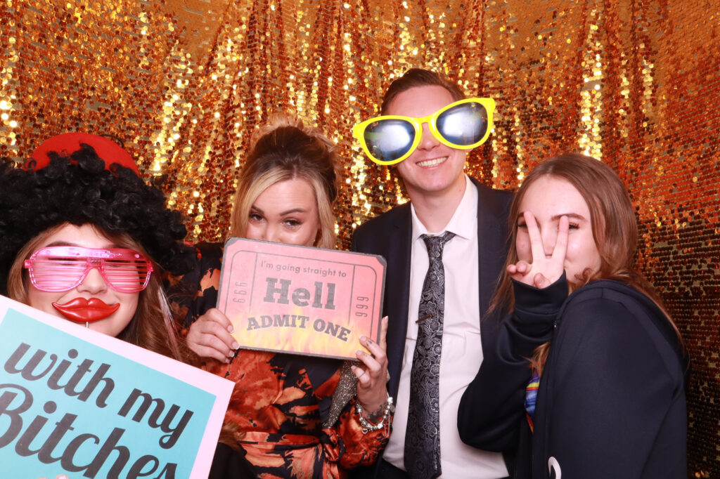 Mr & Mrs Hudson Sheene Mill Sheene Mill Photo Booth Hire Mr & mrs hudson sheene mill