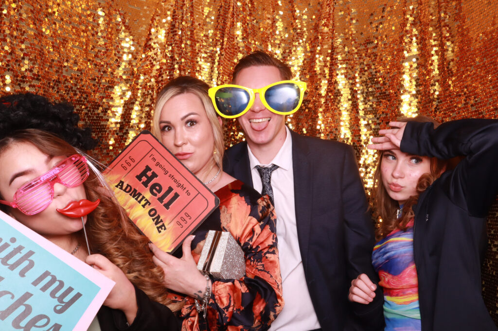 Mr & Mrs Hudson Sheene Mill Sheene Mill Photo Booth Hire Mr & mrs hudson sheene mill