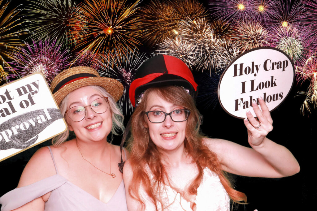 Maisie & Mitchell Hockwold Hall Photo Booth Hire Maisie & mitchell