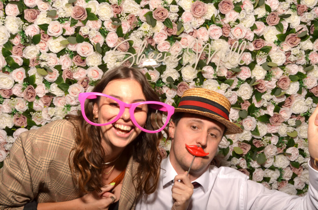 Laura & Sam Sheene Mill Royston Photo Booth Rental Laura & sam sheene mill