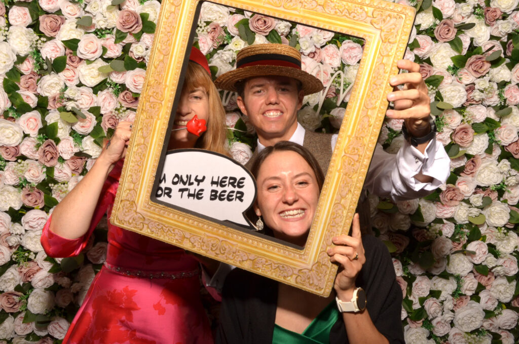 Laura & Sam Sheene Mill Royston Photo Booth Rental Laura & sam sheene mill