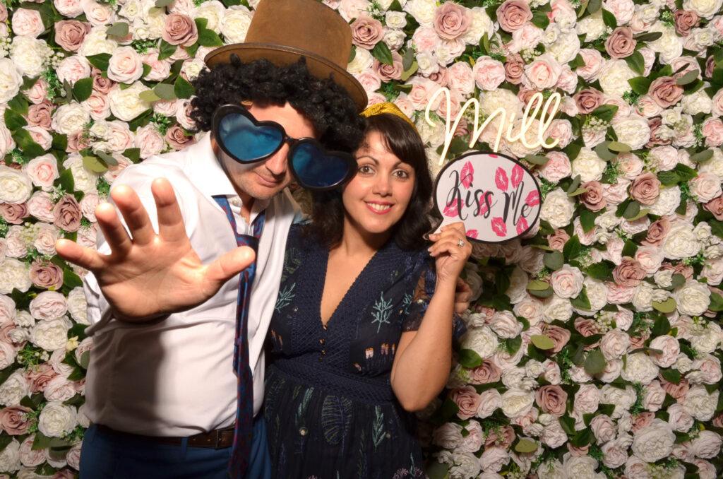 Laura & Sam Sheene Mill Royston Photo Booth Rental Laura & sam sheene mill