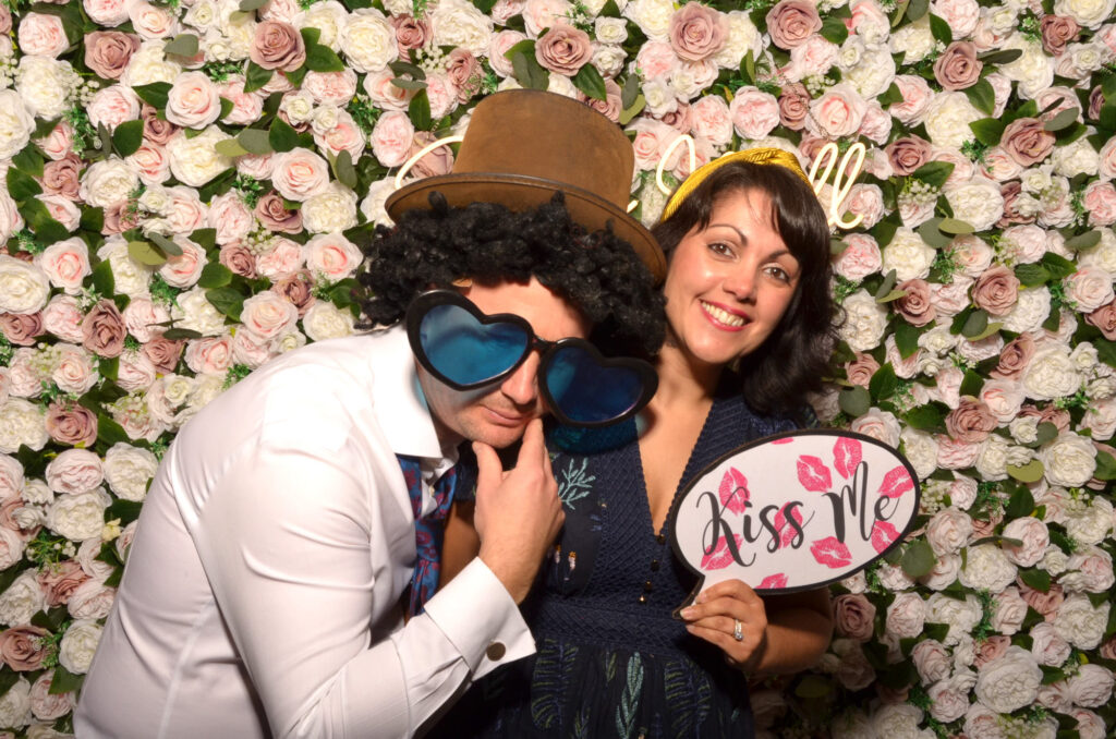 Laura & Sam Sheene Mill Royston Photo Booth Rental Laura & sam sheene mill