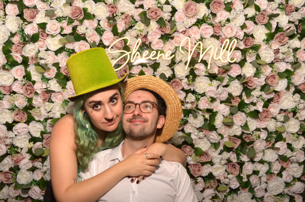 Laura & Sam Sheene Mill Royston Photo Booth Rental Laura & sam sheene mill