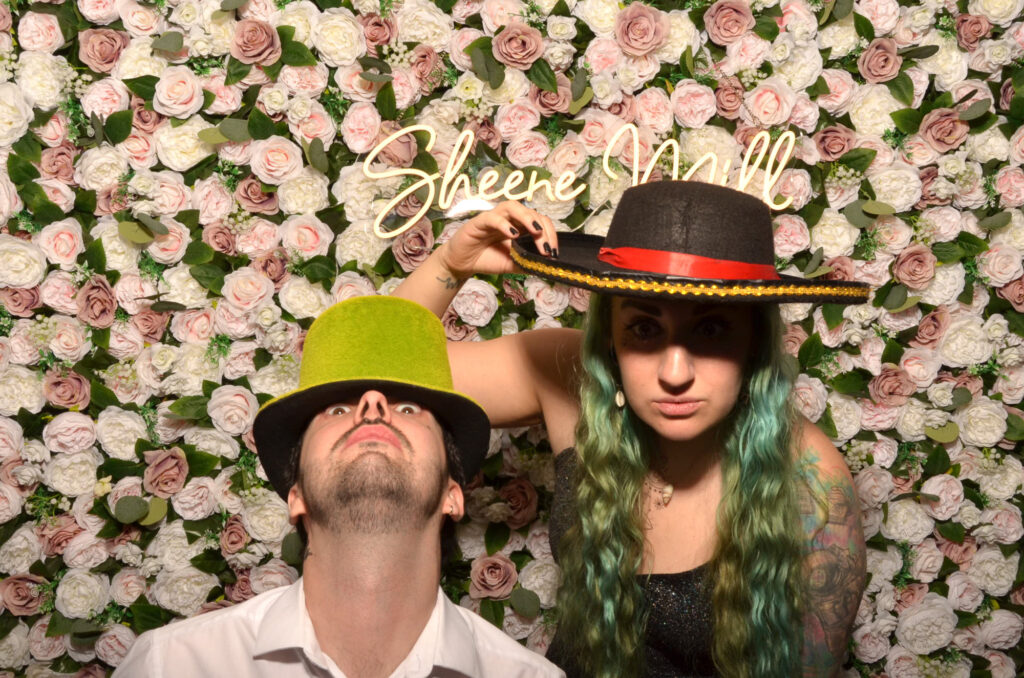 Laura & Sam Sheene Mill Royston Photo Booth Rental Laura & sam sheene mill