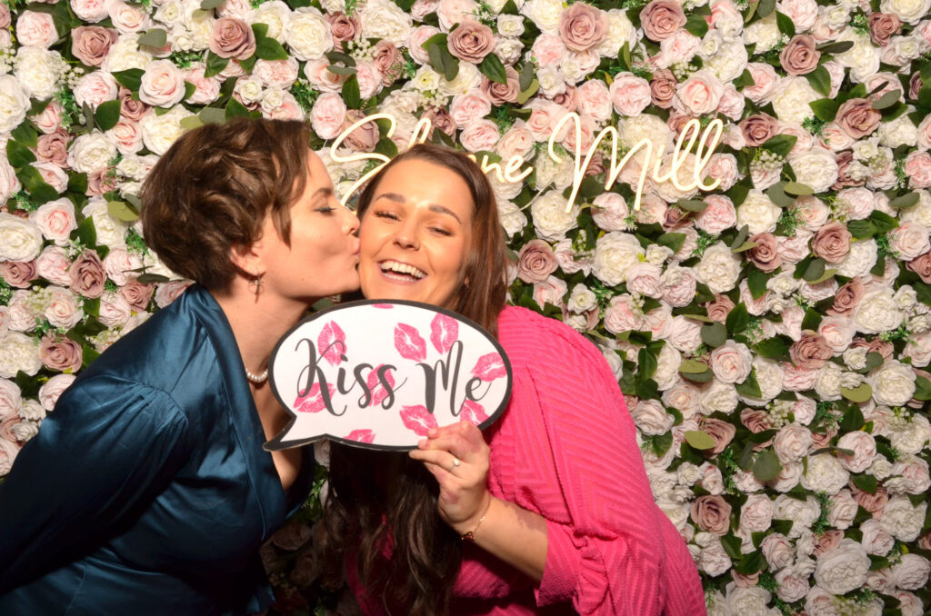 Laura & Sam Sheene Mill Royston Photo Booth Rental Laura & sam sheene mill