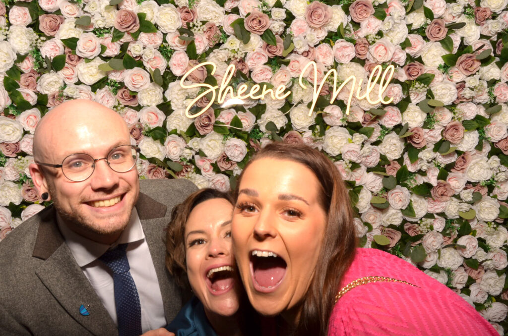 Laura & Sam Sheene Mill Royston Photo Booth Rental Laura & sam sheene mill