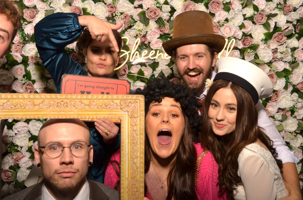 Laura & Sam Sheene Mill Royston Photo Booth Rental Laura & sam sheene mill
