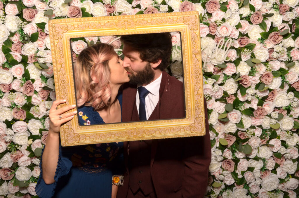 Laura & Sam Sheene Mill Royston Photo Booth Rental Laura & sam sheene mill