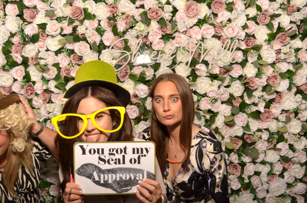 Laura & Sam Sheene Mill Royston Photo Booth Rental Laura & sam sheene mill