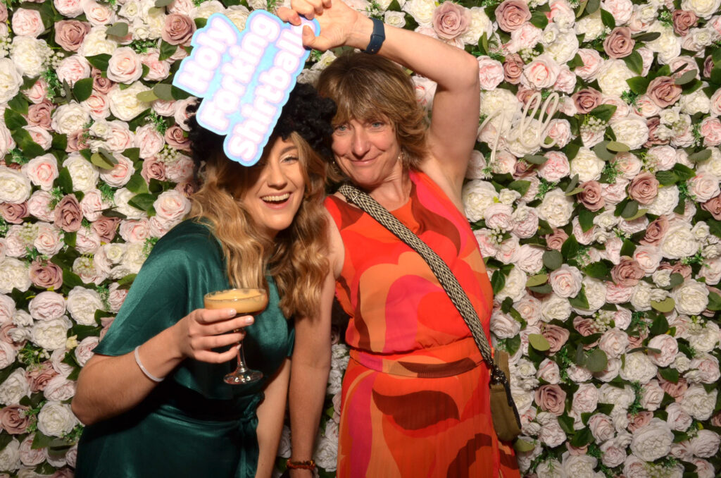 Laura & Sam Sheene Mill Royston Photo Booth Rental Laura & sam sheene mill
