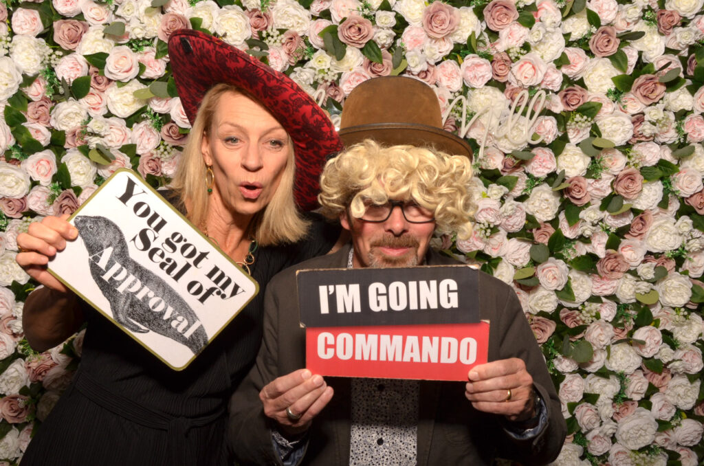 Laura & Sam Sheene Mill Royston Photo Booth Rental Laura & sam sheene mill