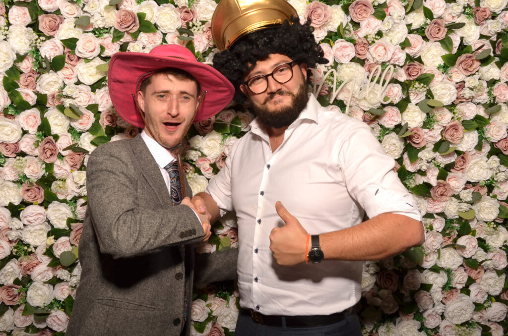 Laura & Sam Sheene Mill Royston Photo Booth Rental Laura & sam sheene mill