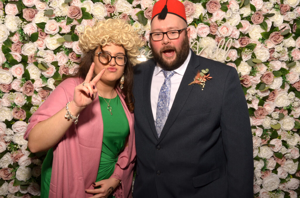 Laura & Sam Sheene Mill Royston Photo Booth Rental Laura & sam sheene mill