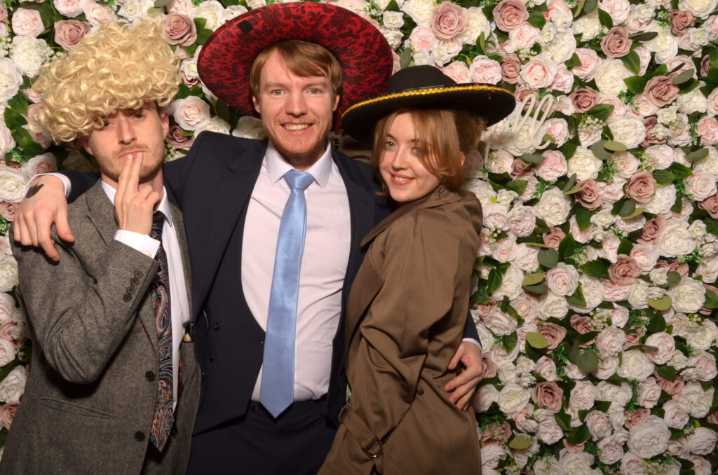 Laura & Sam Sheene Mill Royston Photo Booth Rental Laura & sam sheene mill