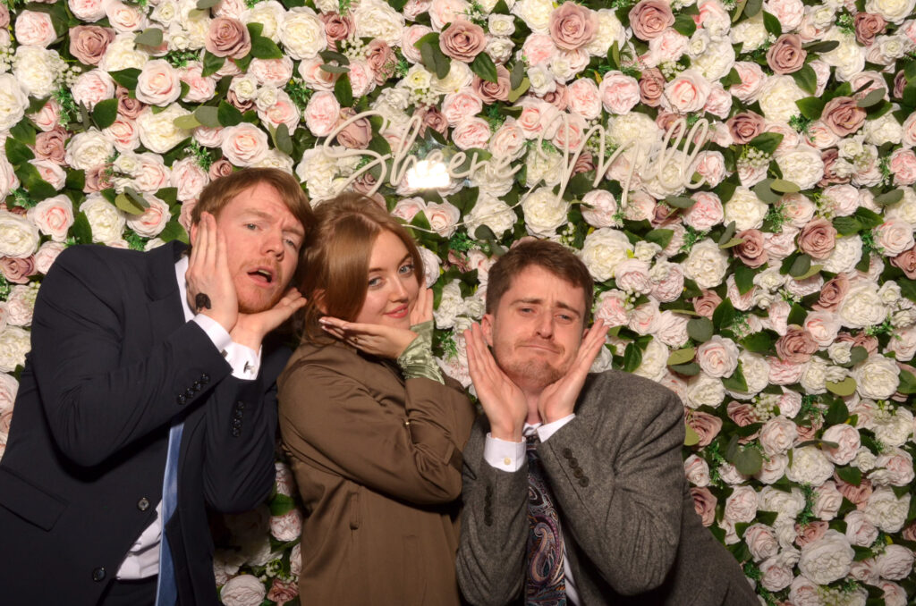 Laura & Sam Sheene Mill Royston Photo Booth Rental Laura & sam sheene mill