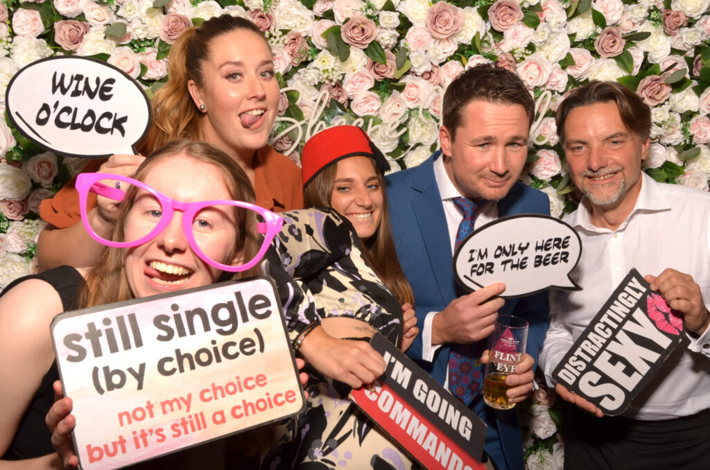 Laura & Sam Sheene Mill Royston Photo Booth Rental Laura & sam sheene mill
